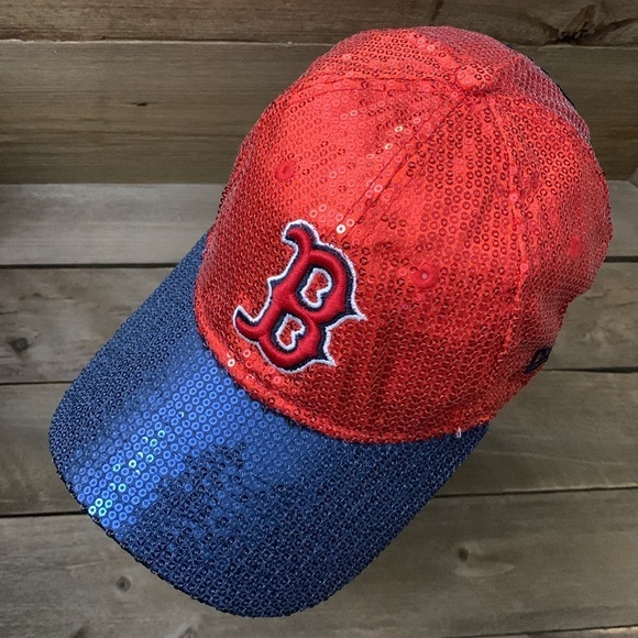 BOSTON RED SOX Victoria's Secret PINK LIMITED EDITION BLING SEQUIN SPARKLE - Picture 3 of 13